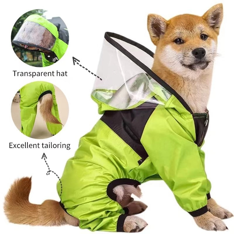 Dog’s raincoat
